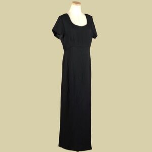 Jeffrey & Dara Chic Black Maxi Dress